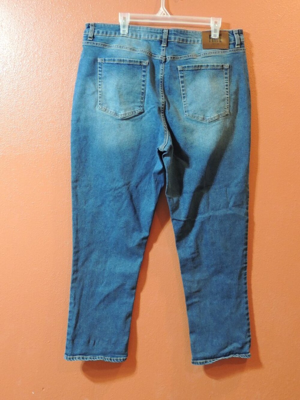 FRYE Jeans Woman Size 16 Pockets Outdoor Denim Blue Jeans - Picture 2 of 10
